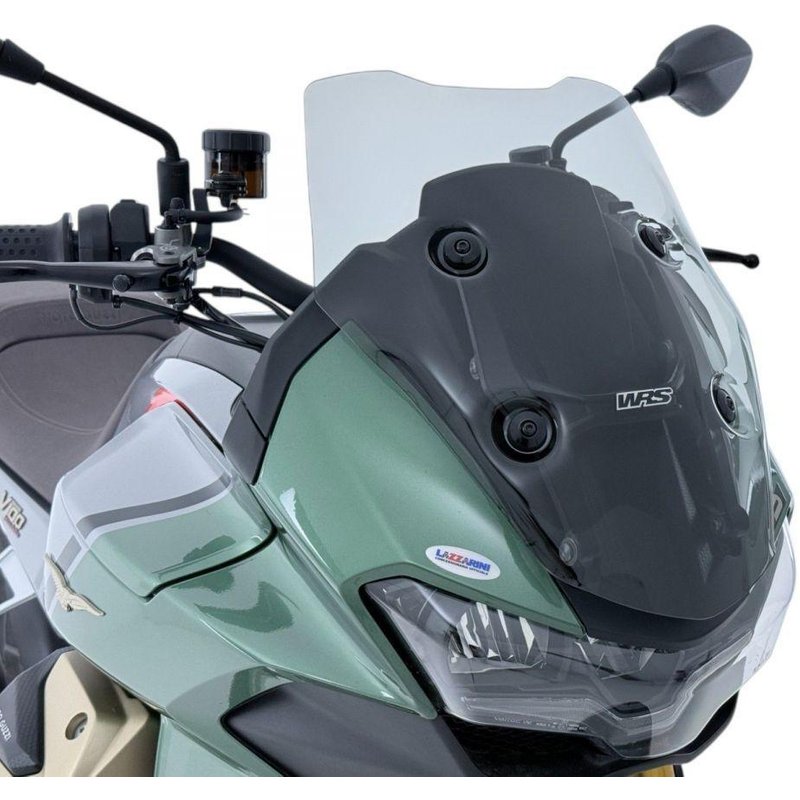 MG008F - WRS Windscreen For Moto Guzzi V100 1050 Mandello ABS 2022-2024 40.5 cm (16") - Smoke