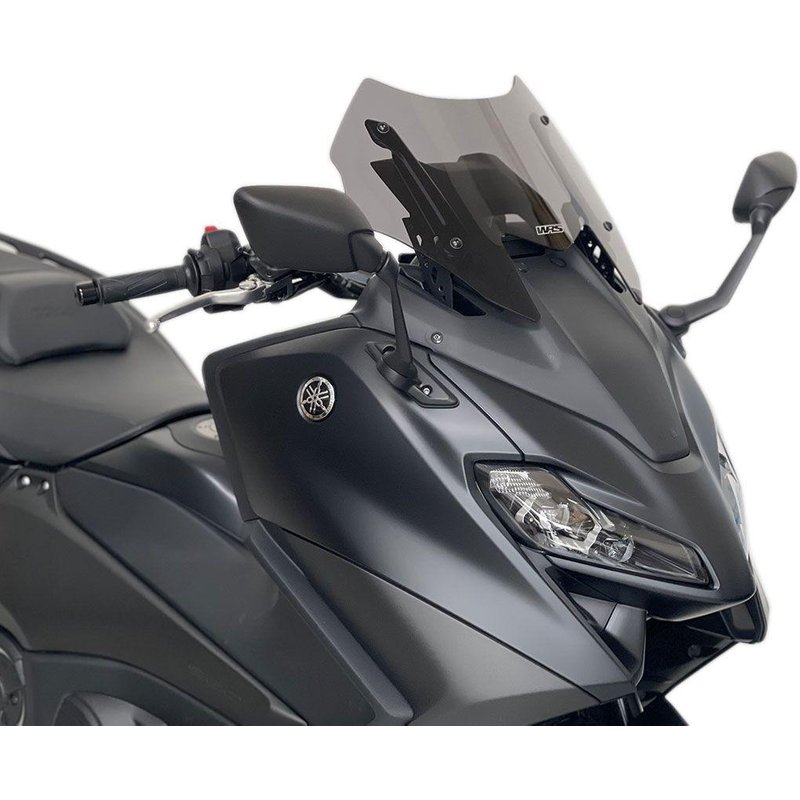 YA024FS - WRS Windscreen For Yamaha XP 560 T-Max ABS 2022-2024 22.5 cm (8-7/8") - Dark Smoke