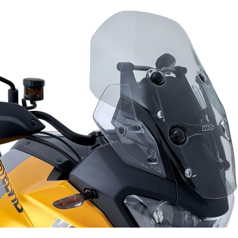 MG005F - WRS Windscreen Touring Stelvio For Moto Guzzi STELVIO 1000 ABS 2024-2025 48 cm (18-7/8") - Smoke