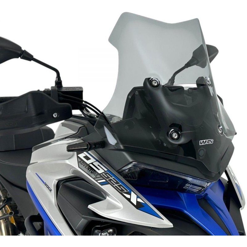 VO002F - WRS Windscreen For Voge Adventure 525 DSX ABS 2024 44.5 cm (17-1/2") - Smoke
