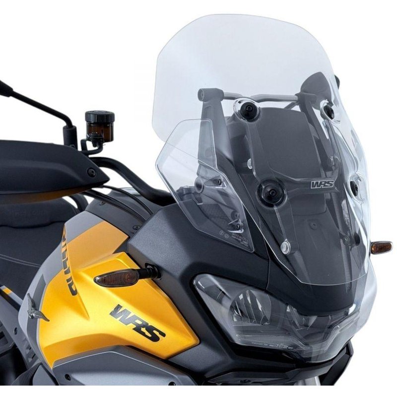MG005T - WRS Windscreen For Moto Guzzi Stelvio 1000 ABS 2024-2025 48 cm (18-7/8") - Clear