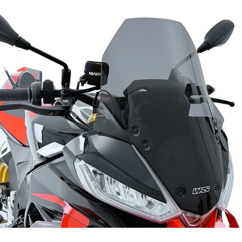 AP017FS - WRS Windscreen For Aprilia Tuono V4 1100 RR ABS 2025 - Dark Smoke