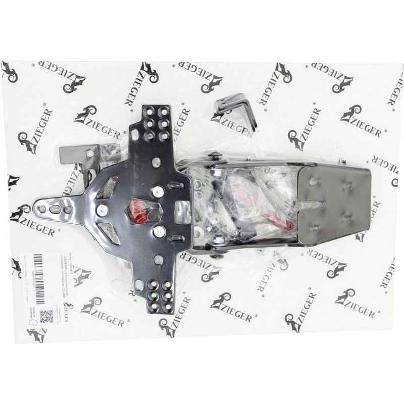 10010517 - Zieger PRO Tail Unit Type C For Harley Davidson FLSTF 1690 ABS 2015-2016 Rear