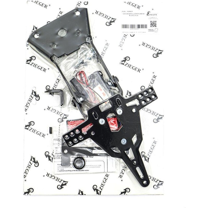10009825 - Zieger PRO Tail Unit Type A For CF Moto NK 650 ABS 2020-2024 Rear