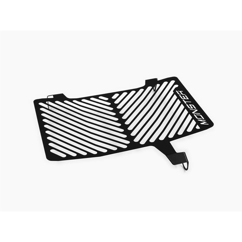 10008296 - Zieger Radiator Guard For Ducati Monster 937 ABS 2021-2025 - Black