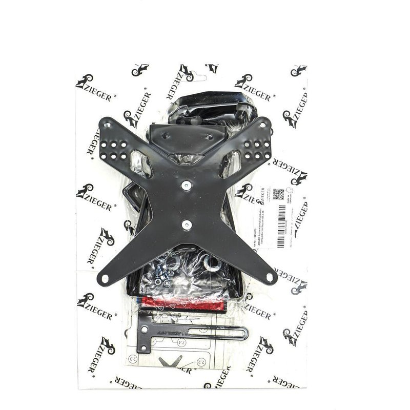 10010079 - Zieger License Plateholder Type E For Suzuki GSX-8R 800 ABS 2024 Rear