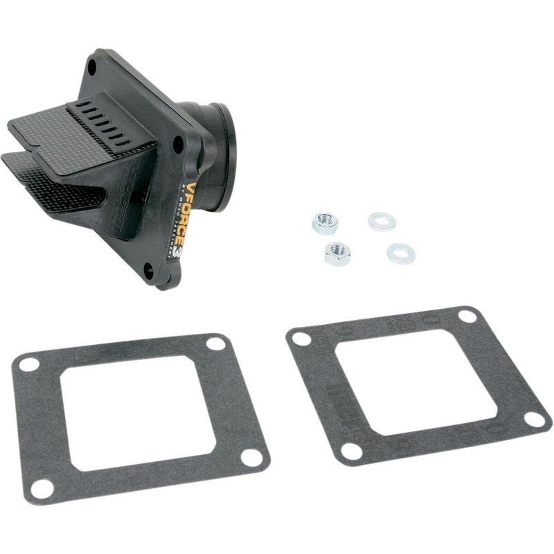 V383S-A - Moto Tassinari V-Force 3i Reed Valve Set For Suzuki RM 85 2002-2018 - Black
