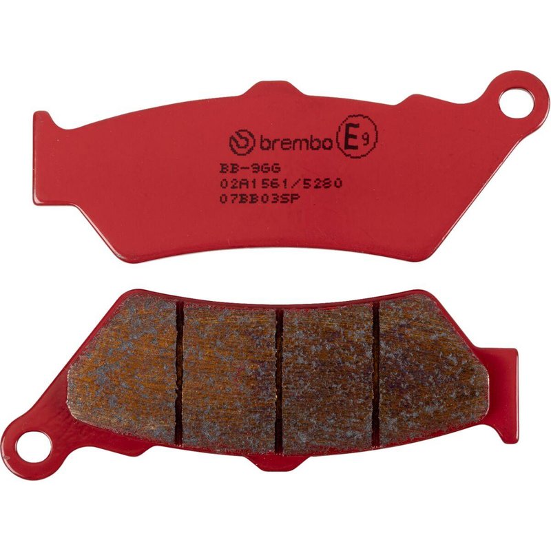07BB03SP - Brembo SA Prime Sintered Brake Pads For Moto Guzzi Audace 1400 ABS 2015-2017 Rear