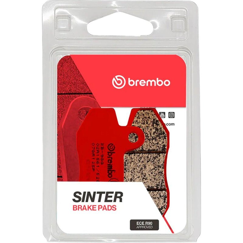 07GR12SP - Brembo SA Prime Sintered Brake Pads For Hyosung GT 125 2007-2013 Fit Front Or Rear