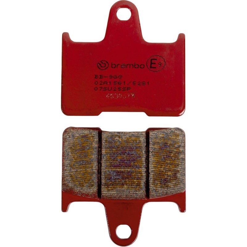 07SU25SP - Brembo SA Prime Sintered Brake Pads For Suzuki GSF 650 2005 Rear
