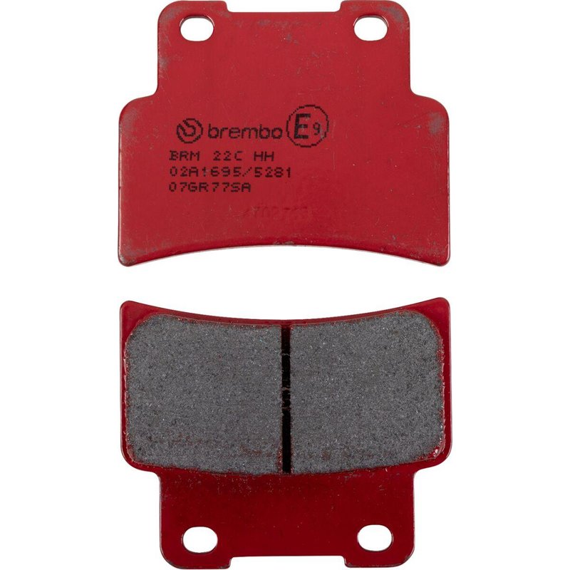 07GR77SA - Brembo SA Prime Sintered Brake Pads For Yamaha MT-125 2014-2016 Front