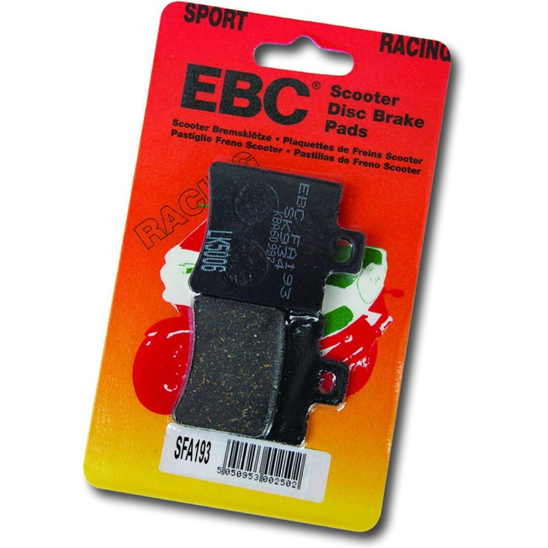 SFA235 - EBC SFA Series Organic Scooter Brake Pads For Benelli 49X 50 2008-2015 Front
