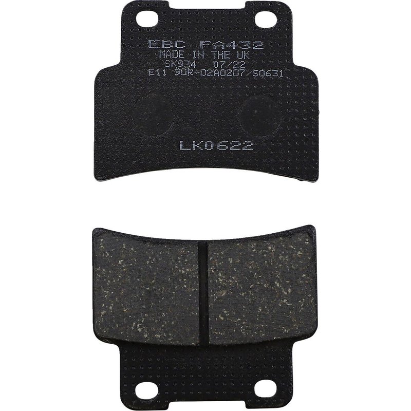 FA432 - EBC Organic Base FA Brake Pads For Kymco Grand Dink 300 I 2012-2013 Front