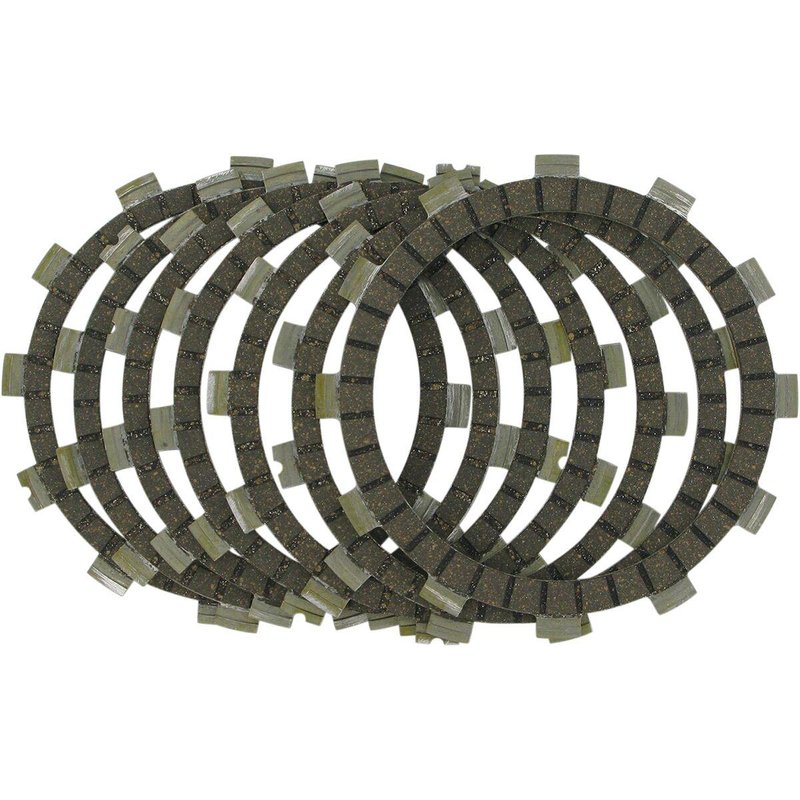 CK2290 - EBC CK Standard Series Clutch Friction Plate Kit For Yamaha DT400 MX 1977-1979