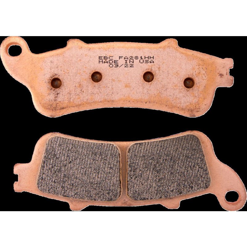 FA281HH - EBC HH Series Brake Pads For Kawasaki EN 650 Vulcan S 2015-2016 Front