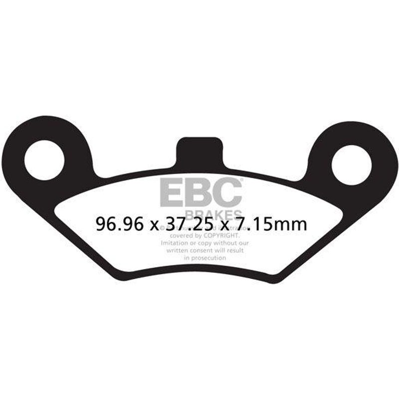 FA453R - EBC R Series Heavy Duty Sintered Brake Pads For CF Moto CF 500 5C EFI Long 4X4 X-Lander X5 2011-2013 Front