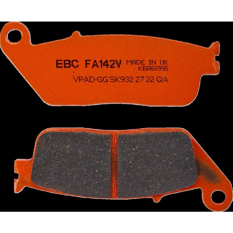 FA142V - EBC Vee Series Semi-Sintered Brake Pads For Zontes 310 R ABS 2020 Front