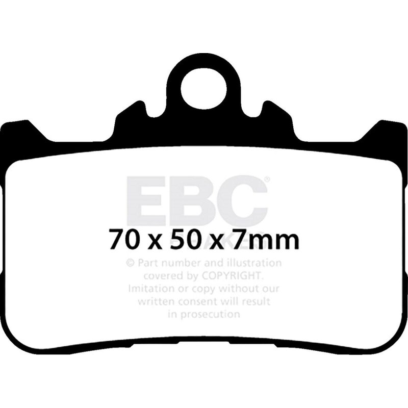 FA759HH - EBC FA-HH Series Sintered Brake Pads For Honda CB500F ABS 2021-2022 Front