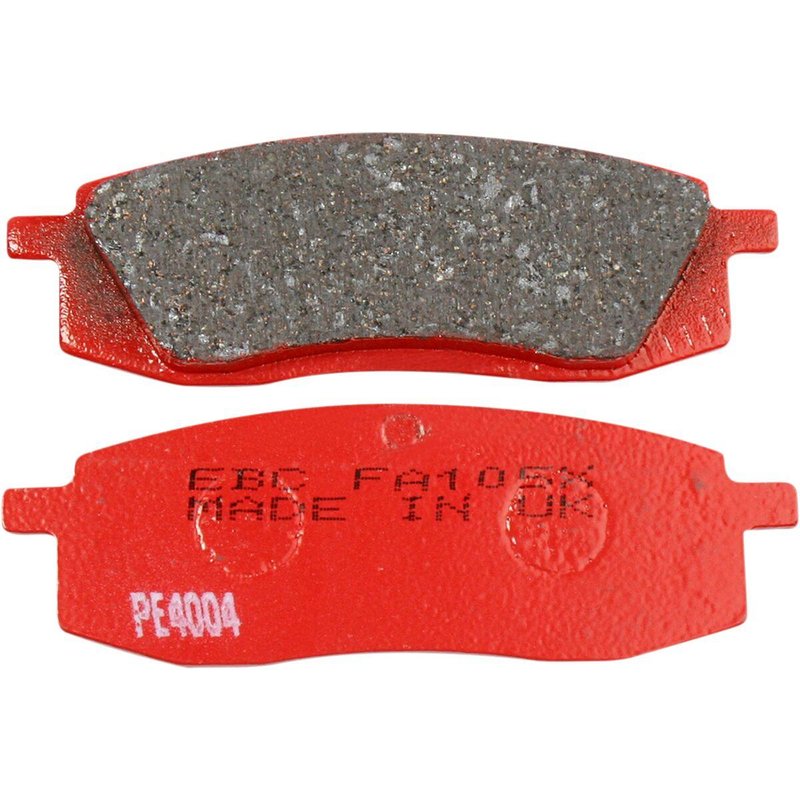 FA105TT - EBC Sport Carbon "X" Brake Pads For Yamaha TT 350 1985-1989 Front