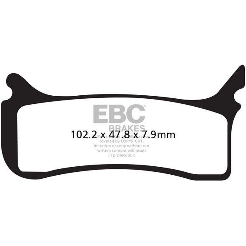 EPFA406HH - EBC EPFA Series Extreme Pro Sintered Brake Pads For Husaberg FS 450 C 2004 Front