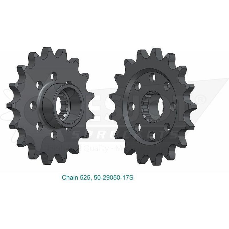 50-29050-17S - Esjot Sport 525 Sprocket For Mv Agusta Brutale 800 R ABS 2023-2025 Front 17T