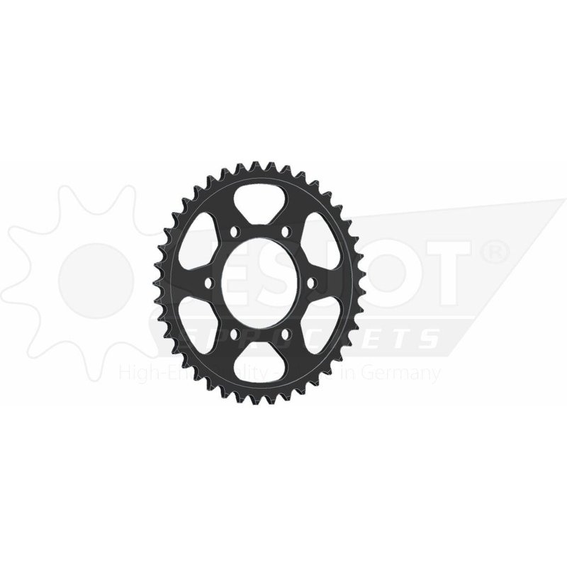 50-29018-41 - Esjot Standard 525 Sprocket For Kawasaki KLZ 1000 ABS 2012-2024 Rear Black 41T