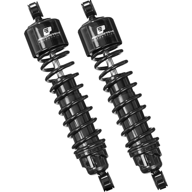 412-4262B - Progressive Suspension 412 Series Shocks For Honda Z 125 330mm (13.00") - Black