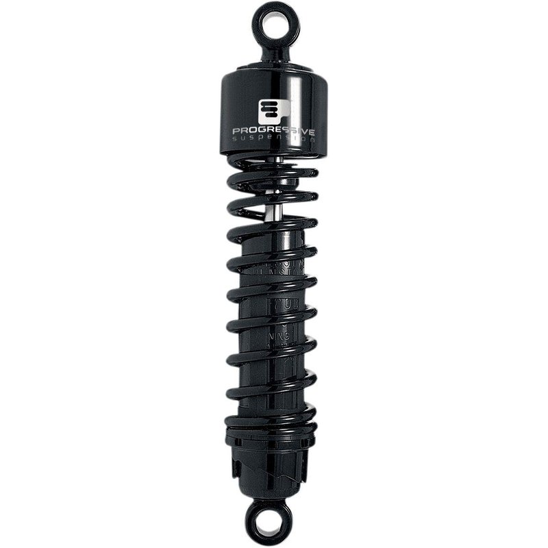 412-4007B - Progressive Suspension 412 Series Shocks For Harley Davidson FXLR 1340 1987-1994 318.00 mm (12.50") - Black