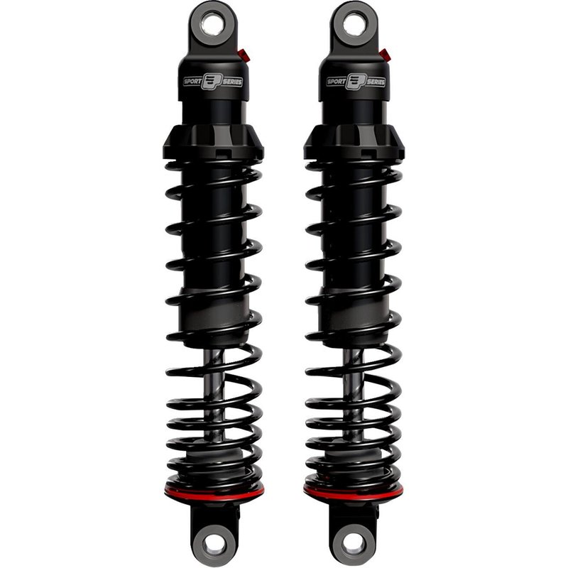 494-1010 - Progressive Suspension 494 Sport Series Shocks For Harley Davidson FXD 1340 1995-1998 343mm (13.50") - Black