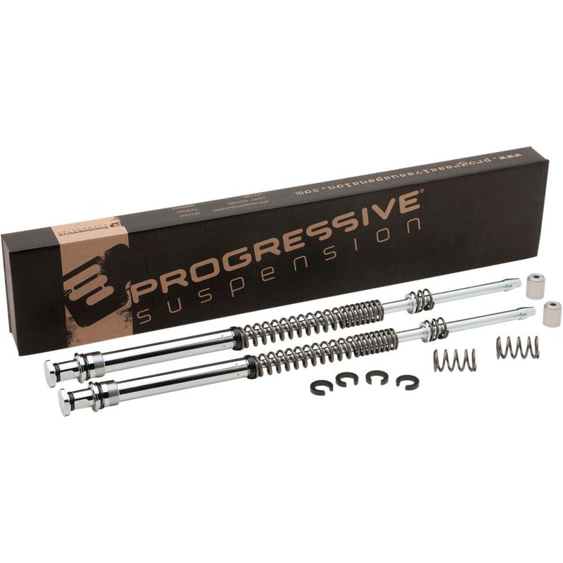 31-2504 - Progressive Suspension Monotube Cartridge Fork Kit For Harley Davidson FLS 1690 2012-2016