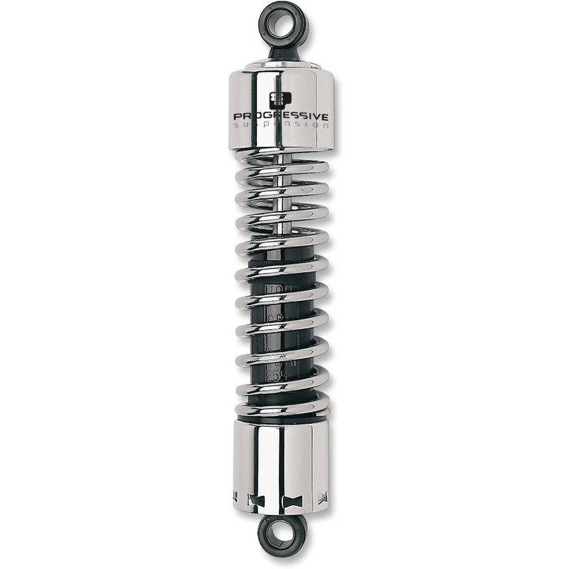 412-4077C - Progressive Suspension 412 Series Shocks For Harley Davidson FLH 1868 ABS 2021 330.00 mm (13.00") - Chrome