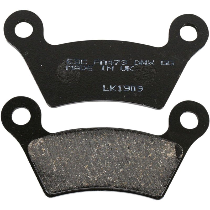 FA473 - EBC Organic Base "FA" Brake Pads For Ural Ranger 750 2015-2016 Rear