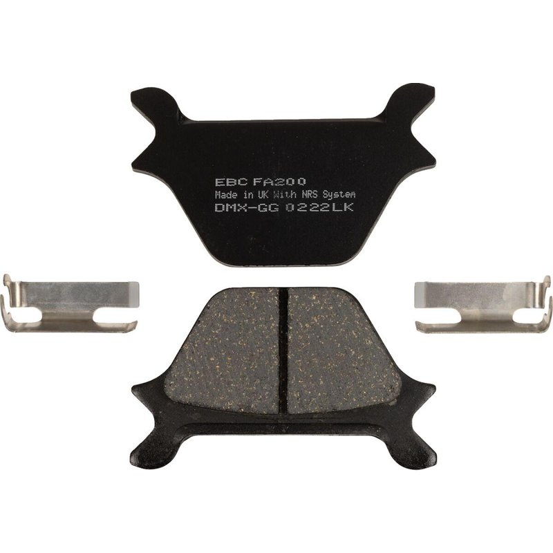 FA200 - EBC Organic Brake Pads For Harley Davidson FLST 1340 Heritage Softail 1987-1990 Rear