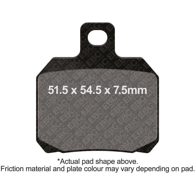 EPFA266HH - EBC Extreme Performance Sintered "EPFA" Brake Pads For Ducati 1098 2007-2008 Rear