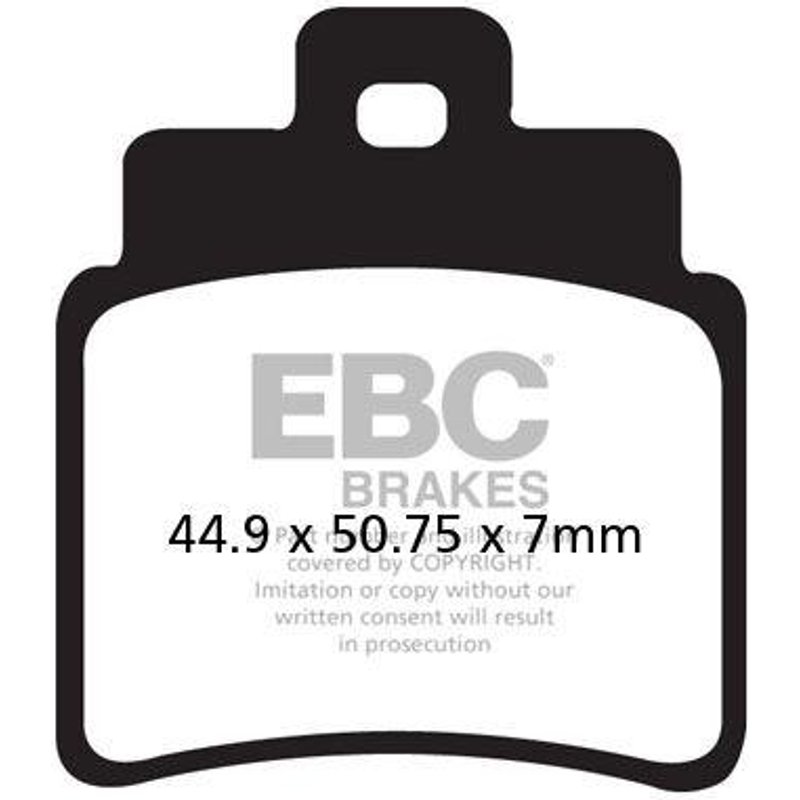 SFA355/4HH - EBC SFA-HH Series Sintered Scooter Brake Pads For Sym Cruisym 300 I 2018-2020 Front