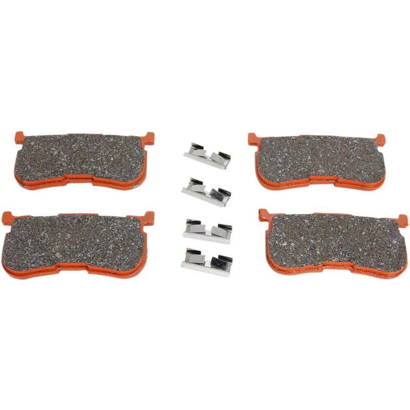 FA641/4V - EBC Vee Series Semi-Sintered Brake Pads For Harley Davidson FLHTCUTG 1690 Trike Tri Glide Ultra Classic 2014-2016 Rear Right