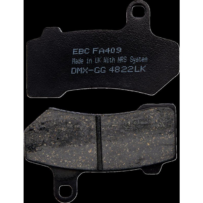 FA409 - EBC Organic Brake Pads For Harley Davidson FLHR 1584 2008 Road King Fit Front Or Rear