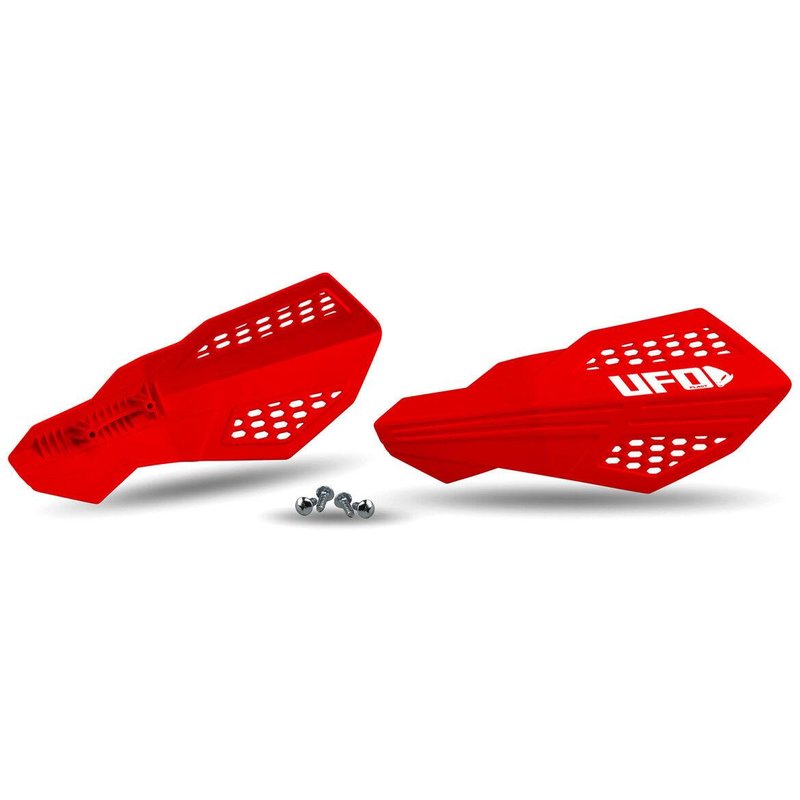 PM01675#070 - UFO Horus Hand Guards For Honda CRF250R 2025-2026 - Red