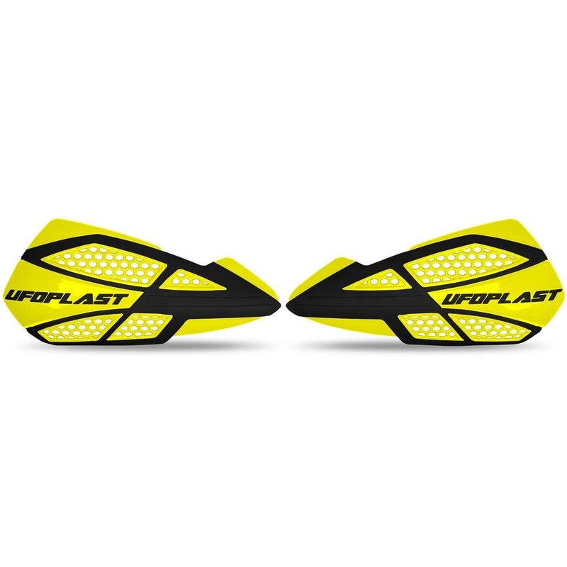 PM01668#102 - UFO Voyager Hand Guards For Honda CRF250R 2025-2026 - Yellow