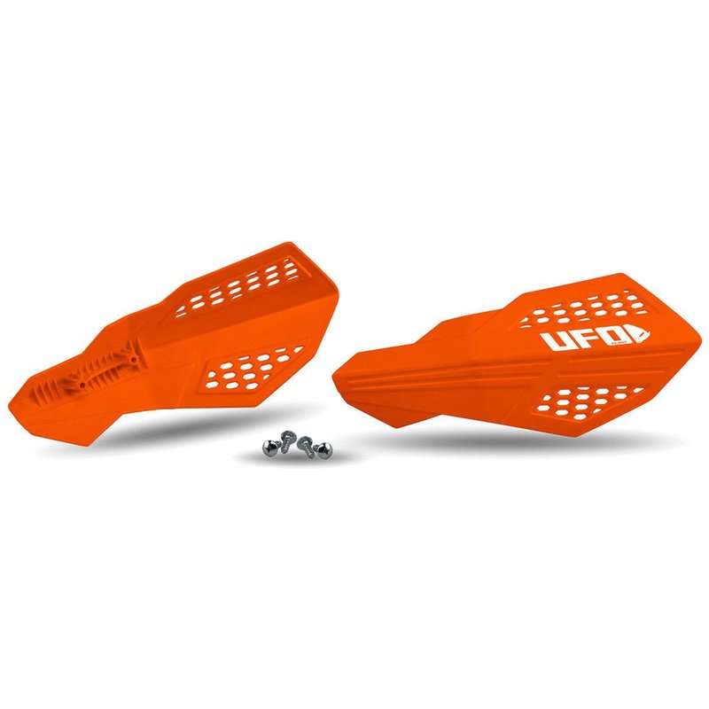 PM01675#127 - UFO Horus Hand Guards For Honda CRF250R 2025-2026 - Orange