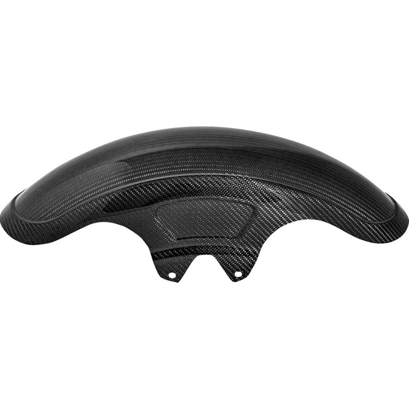 CF-814-07-004 - Saddlemen Carbon Fibre Fender For Harley Davidson FLH 1868 ABS 2021 58.4cm (23") Front - Black