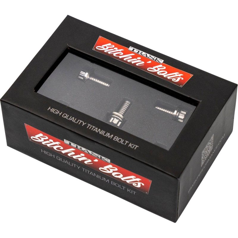 TM-1050-A - Trask Bitchin Derby Cover Bolts For Harley Davidson FLDE 1750 ABS 2018-2020 - Silver