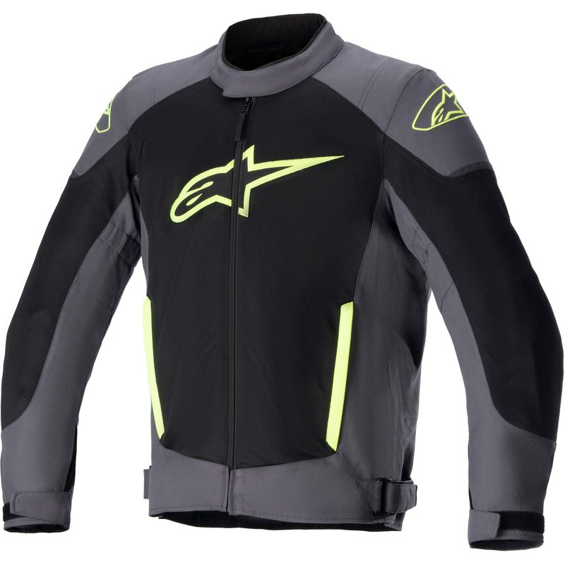 Alpinestars T Sp X Superair Jacket Tar Grey Black Yellow Fluo