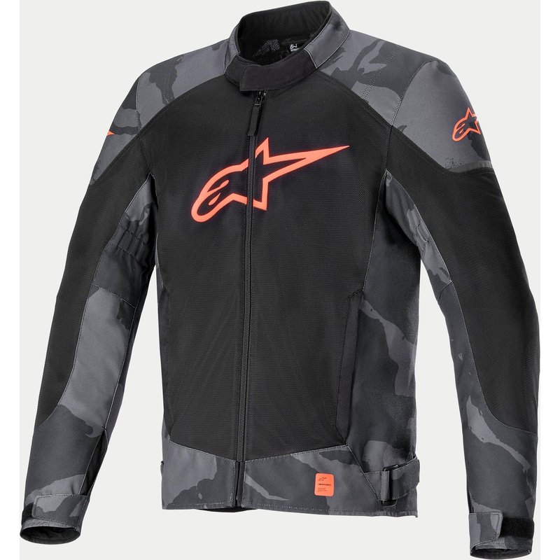 Alpinestars T SP X Superair Jacket Grey Camo R/Fluo