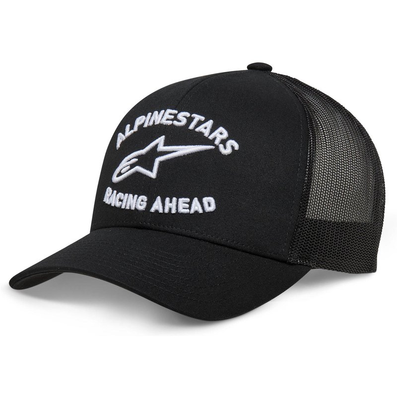 51424 - Alpinestars Triple Trucker Hat Black Black White