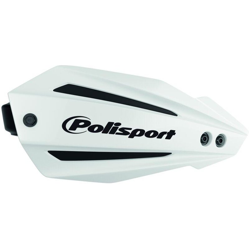 8308600002 - Polisport Bullit Wrap Hand Guards - White