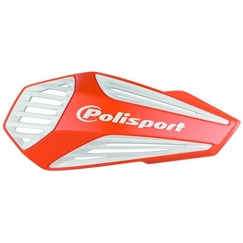 8308400004 - Polisport MX Air Hand Guards - Orange/White