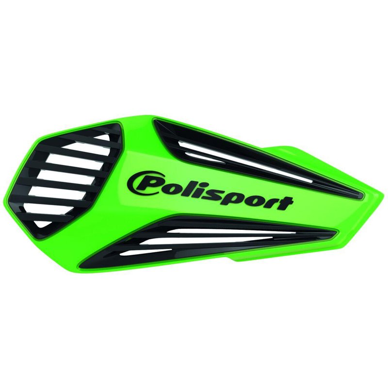 8308400008 - Polisport MX Air Hand Guards - Black/Green