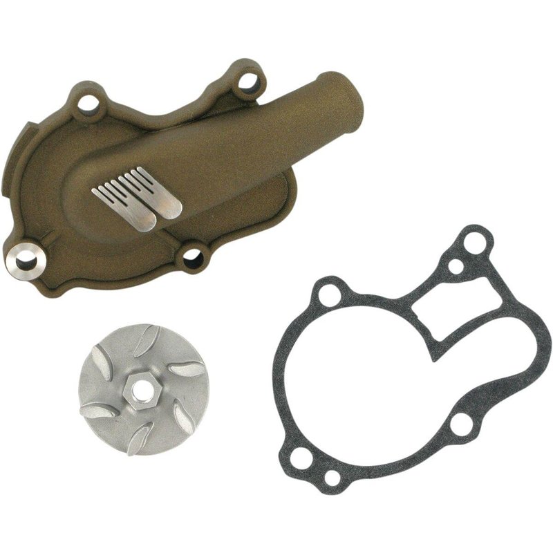 WPK32AM - Boyesen Supercooler Water Pump Cover & Impeller Kit For Yamaha YZ250 1999-2023 - Magnesium