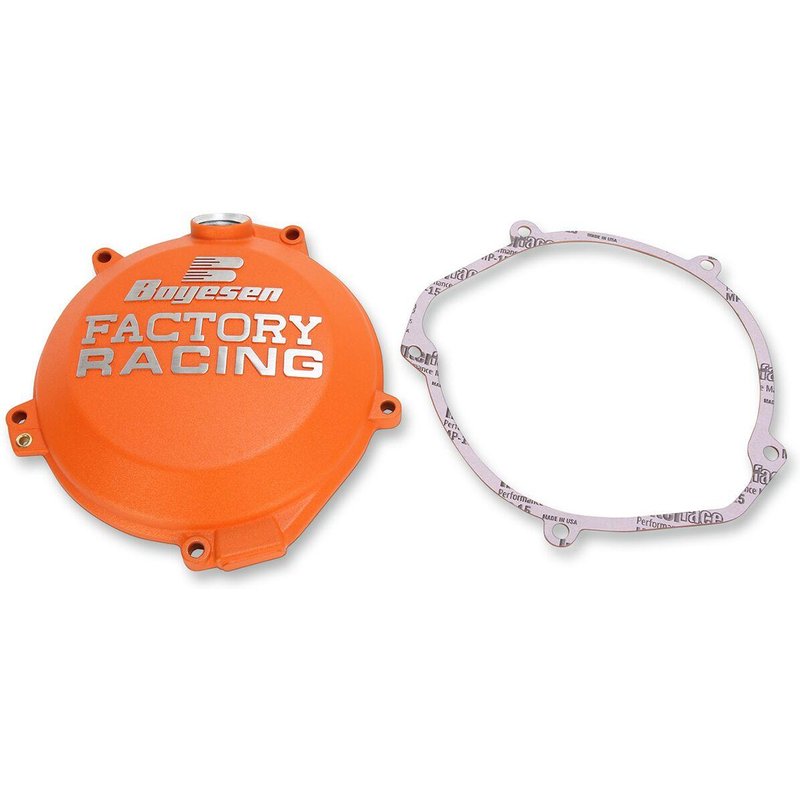 CC-44CO - Boyesen Factory Clutch Protector For KTM EXC-F250 2017-2019 - Orange